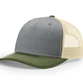 Heather Grey /Birch/Army Olive