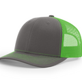 Charcoal Neon Green