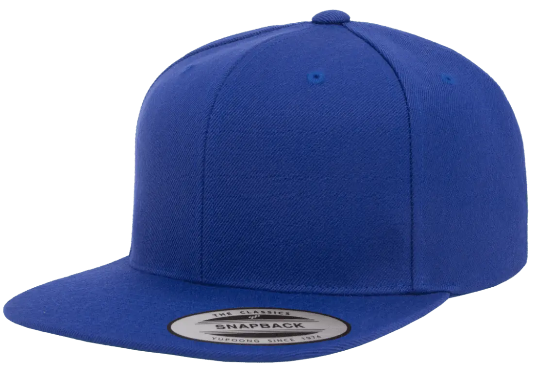 Premium Flat Bill Snapback