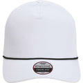 White/Dark Green