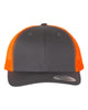 Charcoal neon orange